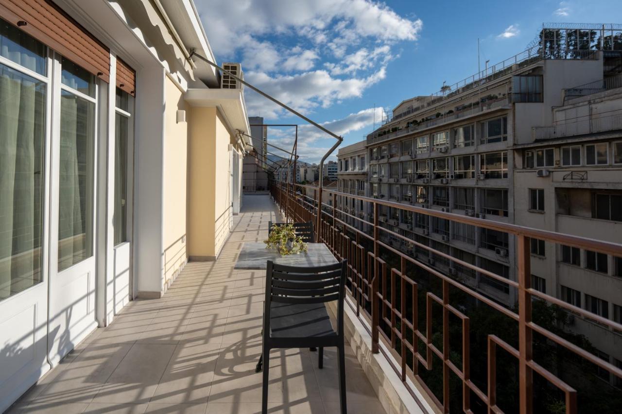 Upscale Athens Luxury Penthouse Apartment Exterior photo